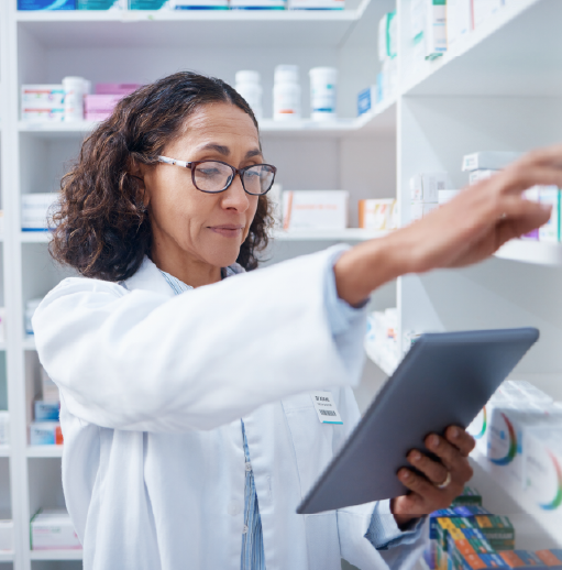 Non-profit-healthcare-agency-image-of-woman-in-labcoat